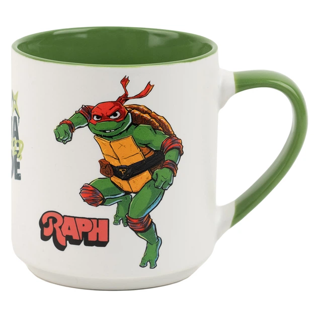 Чашка керамическая Kite Ninja Turtles 350 мл в подарочной коробке (NT25-215) - Фото 2 Чашка керамическая Kite Ninja Turtles 350 мл в подарочной коробке (NT25-215) - изображение 2