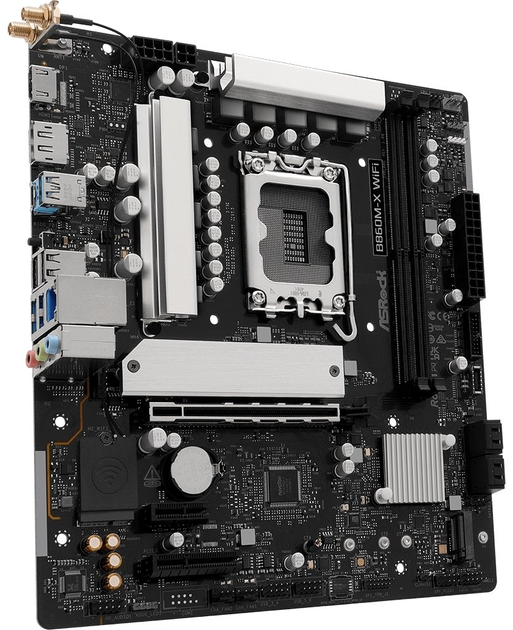 Płyta główna ASRock B860M-X WiFi (s1851, Intel B860, PCI-Ex16) (90-MXBRY0-A0UAYZ) - obraz 3