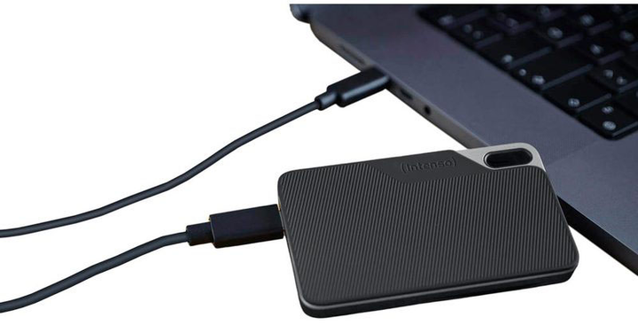 SSD dysk Intenso TX100 500 GB USB 3.2 Black (3826451) - obraz 3