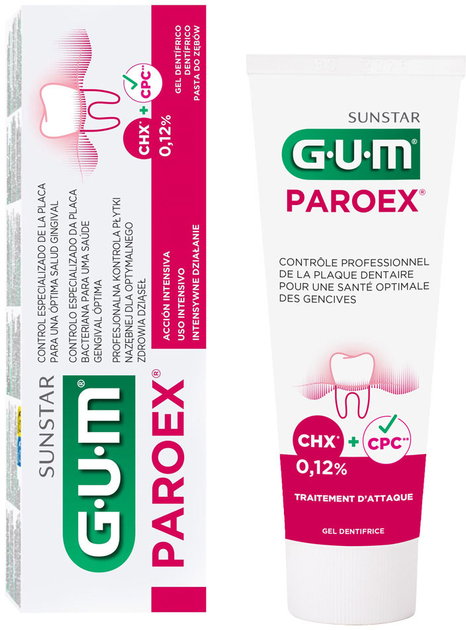 Зубная паста GUM Paroex 0.12% 75 мл (70942302326) - изображение 3