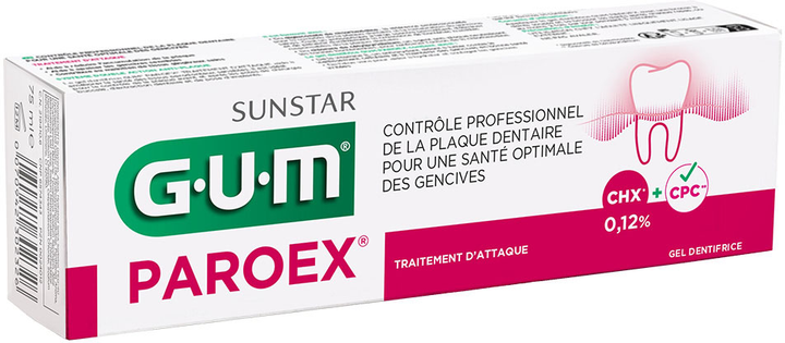 Зубная паста GUM Paroex 0.12% 75 мл (70942302326) - изображение 4