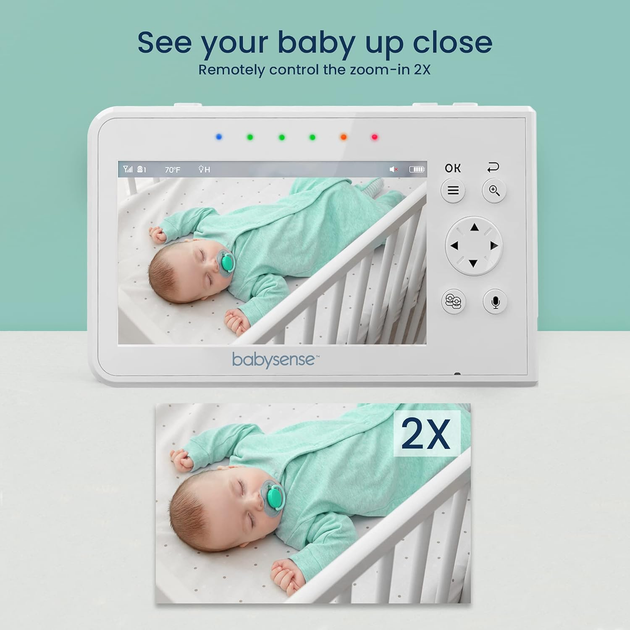 Цифрова відеоняня Babysense V43 (P-202467) - изображение 6