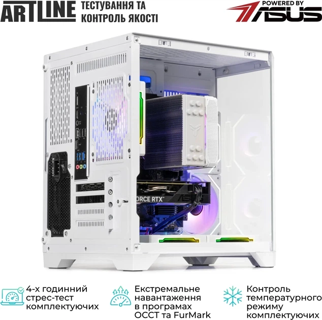 Компьютер ARTLINE Gaming X39WHITE Windows 11 Home (X39WHITEv83Win) - изображение 8