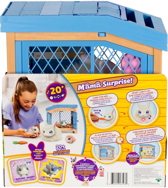 Zestaw zabawek Little Live Pets Mama Surprise Bunnies 26593 (630996265932) - obraz 2
