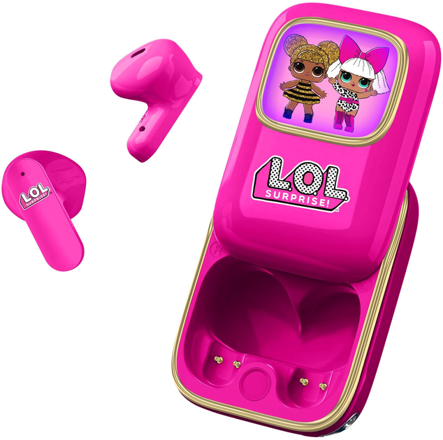 Słuchawki OTL Technologies L.O.L. Surprise! Slide TWS Pink (5055371628945) - obraz 3
