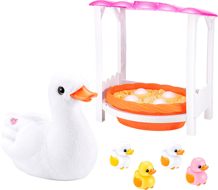 Інтерактивна іграшка Zuru Pets Alive Mama Duck Surprise 9548 (4894680033351) - зображення 2