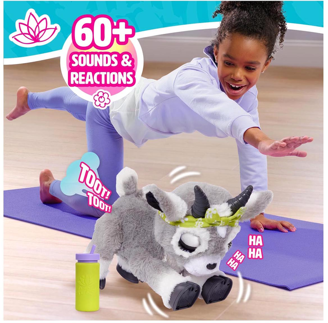 Інтерактивна тварина Hasbro FurReal Daisy The Yoga Goat 29 см 272- 28104 (886144281044) - зображення 4
