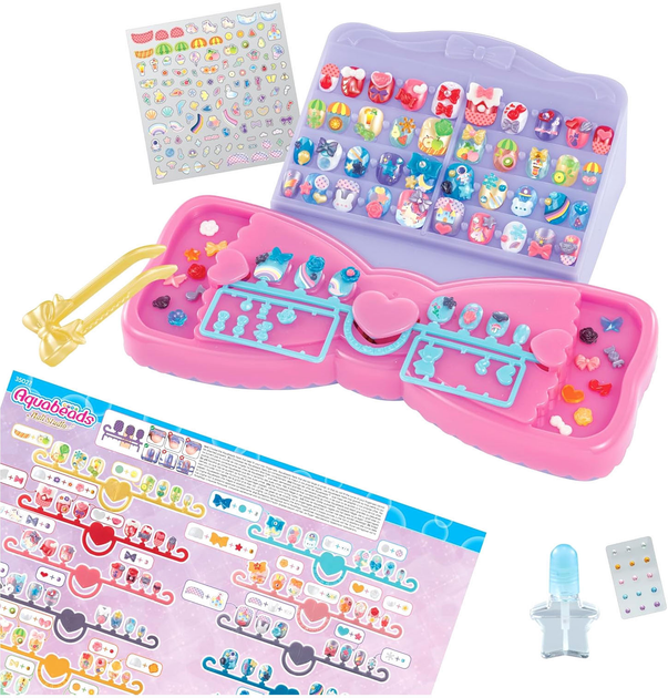 Манікюрний набір Aquabeads Nail Studio Design 'n' Display Set 35027 (5054131350270) - зображення 3