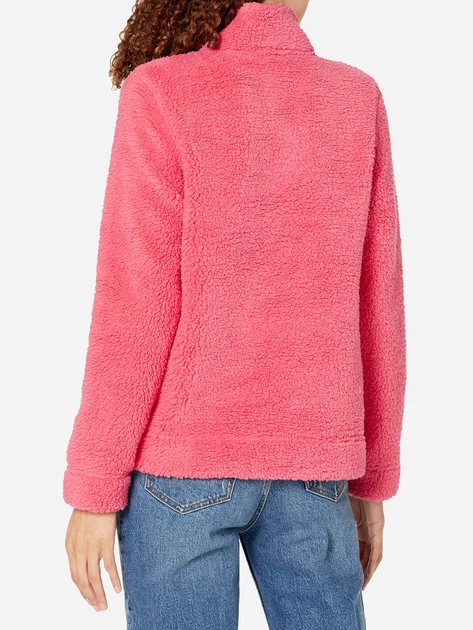 Толстовка на молнии без капюшона женская Tommy Hilfiger 248668019 XL Розовая (1159830808) - изображение 2