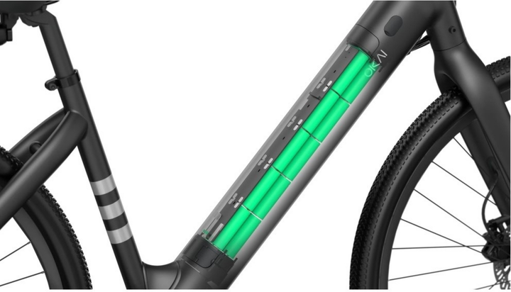 Електровелосипед OKAI EB60 28" 350 (550) Вт Black (EB60-B) - зображення 3