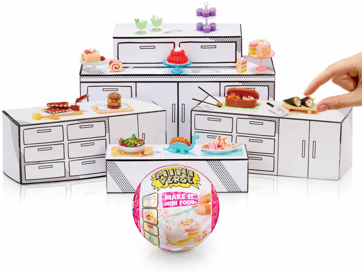 Набір для гри MGA's Miniverse Make It Mini Foods: Diner S3B W1 505426X2 (6418859049608) - зображення 4