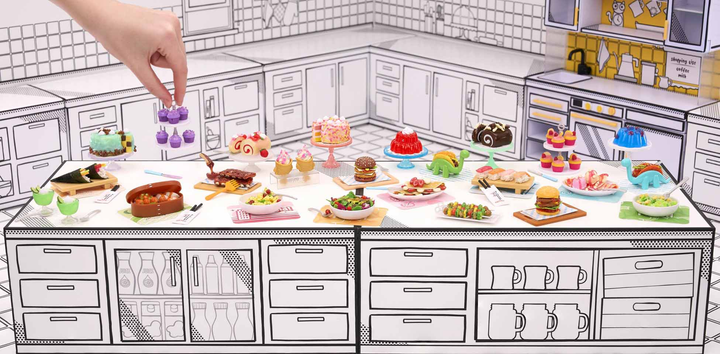 Набір для гри MGA's Miniverse Make It Mini Foods: Diner S3B W1 505426X2 (6418859049608) - зображення 8