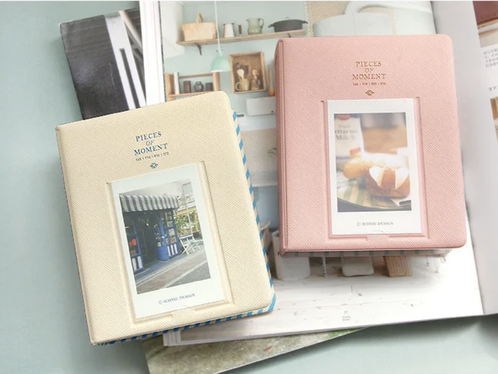 Фотоальбом для Fujifilm Instax Mini, Liplay, Polaroid 300, Z2300, SHARE SP-1, SP-2, link, light pink 64 - изображение 2