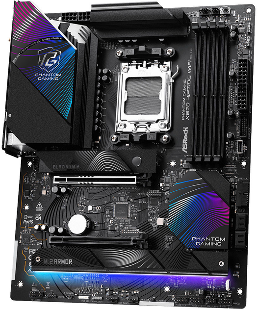 Płyta główna ASRock X870 Riptide WiFi (sAM5, AMD X870, PCI-Ex16) - obraz 4