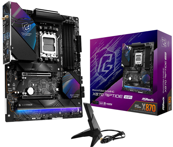 Płyta główna ASRock X870 Riptide WiFi (sAM5, AMD X870, PCI-Ex16) - obraz 6