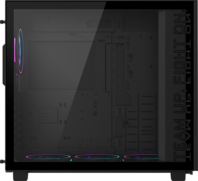 Obudowa Gigabyte Aorus C400 Glass Black (GB-AC400G) - obraz 4