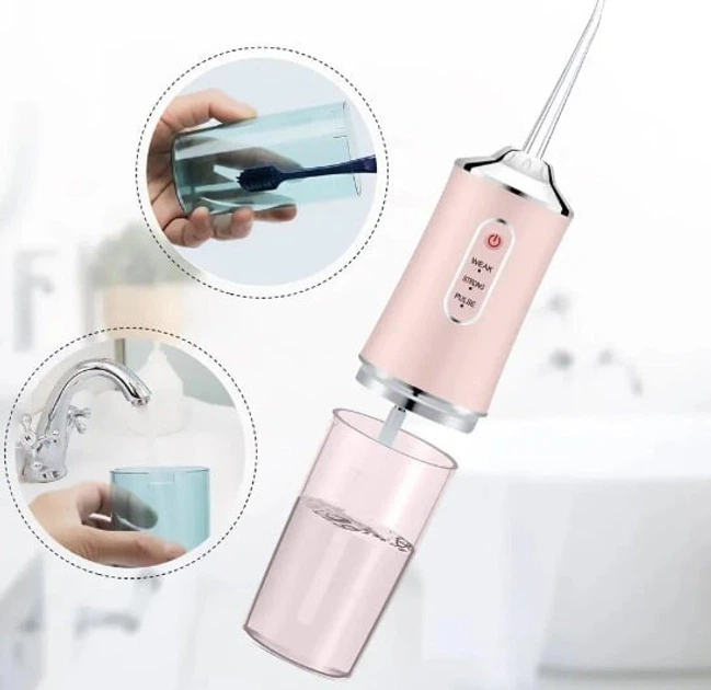 Ирригатор для зубов и полости рта ORAL IRRIGATOR портативний ирригатор - изображение 2