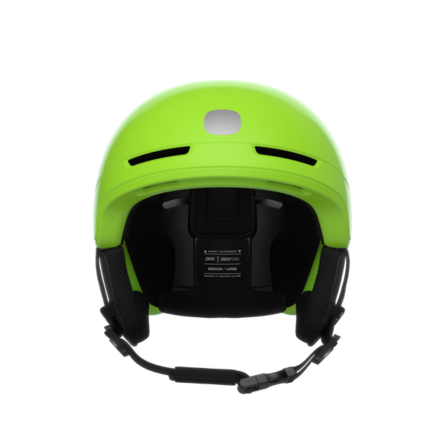 Дитячий лижний шолом POC Pocito Obex MIPS, флуоресцентний жовтий / зелений, XS / S (ПК 104748234xS1) - зображення 2