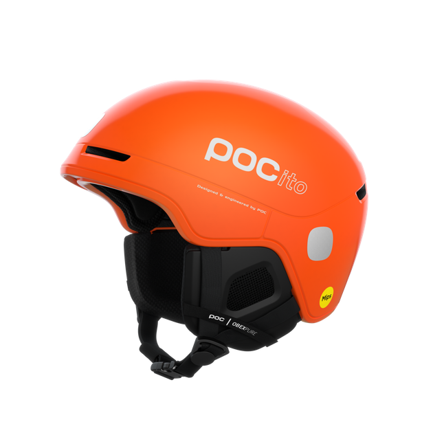 Дитячий лижний шолом POC Pocito Obex MIPS, флуоресцентний апельсин, XXS (ПК 104749050XXS1) - Фото 1 Дитячий лижний шолом POC Pocito Obex MIPS, флуоресцентний апельсин, XXS (ПК 104749050XXS1) - зображення 1