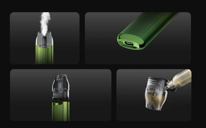 Многоразовая Pod-система VooPoo VMATE Infinity Shiny Green - изображение 4