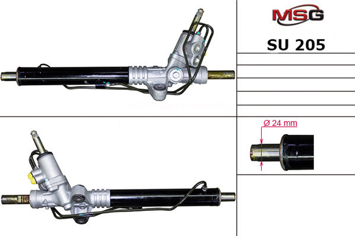 Рульова рейка SUBARU Impreza G12 2007 - з ГУР нова - зображення 2