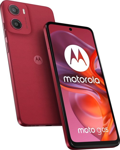 Smartfon Motorola Moto G05 4/64GB Plum Red (PB6L0005SE) - obraz 7