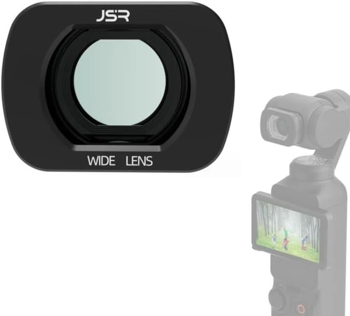 Широкоугольная насадка линза оптический конвертер "wide-angle" JSR June Star для DJI OSMO POCKET 3 - Фото 2 Широкоугольная насадка линза оптический конвертер "wide-angle" JSR June Star для DJI OSMO POCKET 3 - изображение 2