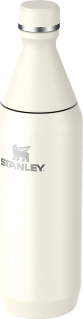 Butelka termiczna Stanley All Day Slim 600 ml Cream (10-12069-022) - obraz 2