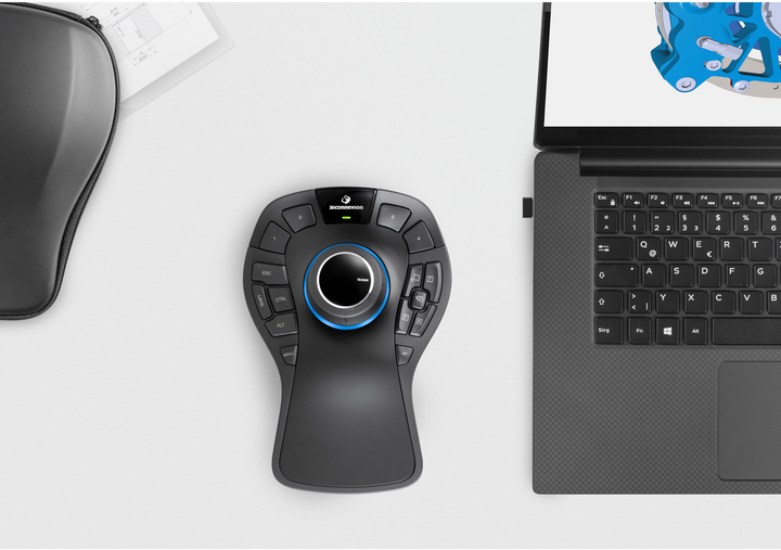 Mysz 3Dconnexion SpaceMouse Pro Wireless Bluetooth Edition (3DX-700119) - obraz 9
