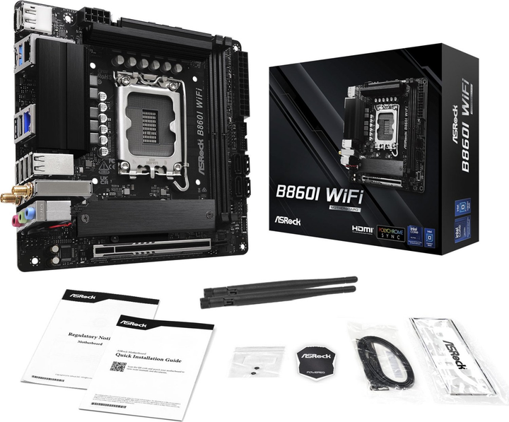 Płyta główna ASRock B860I WiFi (LGA1851, B860, PCI-Ex16) (90-MXBQQ0-A0UAYZ) - obraz 7