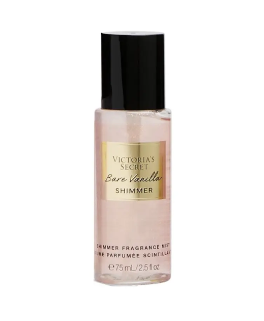 Парфумований міні-спрей для тіла Bare Vanilla Shimmer Victoria's Secret, 75мл - Фото 1 Парфумований міні-спрей для тіла Bare Vanilla Shimmer Victoria's Secret, 75мл - зображення 1