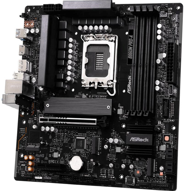Płyta główna ASRock B860M Pro-A (LGA1851, B860, PCI-Ex16) (90-MXBRR0-A0UAYZ) - obraz 3