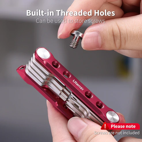 Мультитул Ulanzi Vijim Folding Tool Set With Screwdrivers And Wrenches (C035GBB1 CM029) (C035GBB1) - изображение 5