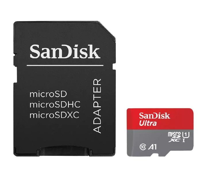 Карта пам'яті microSDXC (UHS-1) SanDisk Ultra A1 1TB class 10 (R150MB/s) (adapter SD) (SDSQUAC-1T00-GN6MA) - изображение 2