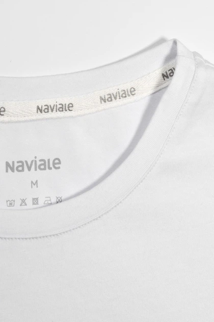 Футболка Naviale унисекс 46(L) Белый (113155) - изображение 2