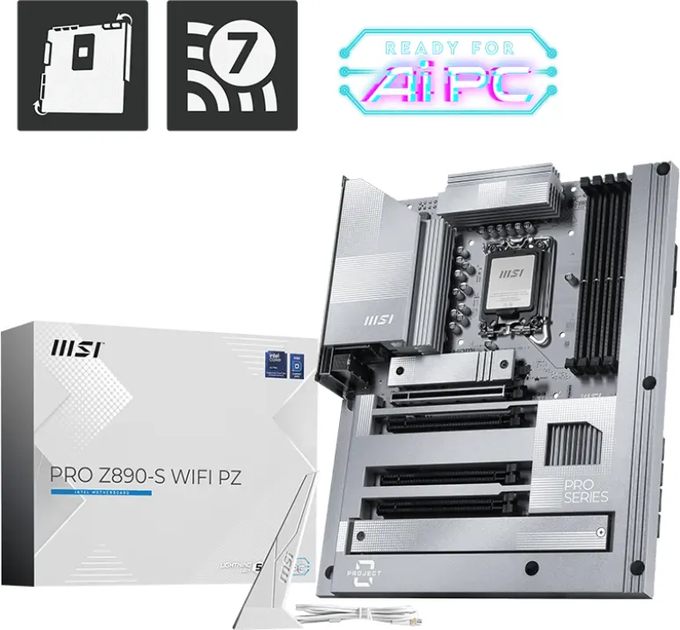 Płyta główna MSI PRO Z890-S WIFI PZ (s1851, Intel Z890, PCI-Ex16) (7E58-001R) - obraz 5