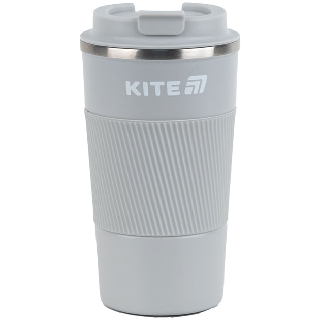 Термокружка Kite K25-458-1, 510 мл, сіра 4063276240781 - Фото 1 Термокружка Kite K25-458-1, 510 мл, сіра 4063276240781 - зображення 1