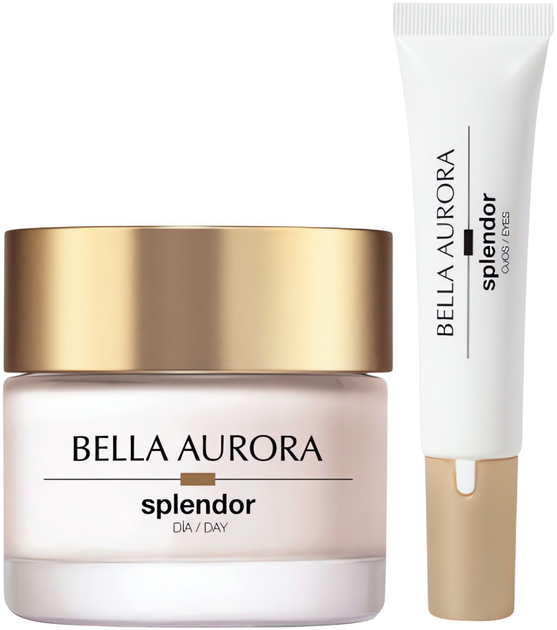 Набір для догляду за обличчям Bella Aurora Splendor 50 Денний крем 50 мл + Крем для шкіри навколо очей 15 мл (8413400019664) - зображення 2