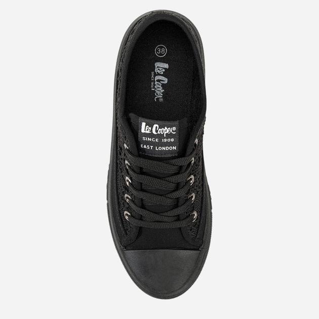 Жіночі кеди низькі Lee Cooper LCW-23-44-1618L 36 23.5 см Чорні (5904292117505) - зображення 6