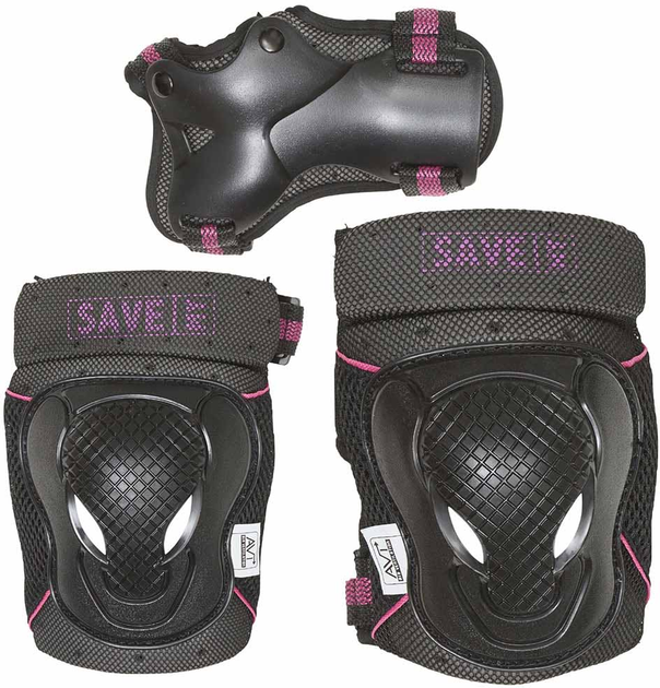 Zestaw bezpieczeństwa Rarewaves Save My Bones Safety Set S Pink (5711697009171) - obraz 3