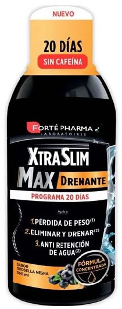 Дієтична добавка Forte Pharma Laboratoires XtraSlim Max Draining 500 мл (8470002106291) - зображення 2
