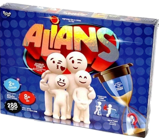 Настільна гра Alians "Альянс", Danko Toys, 4820071190945 - Фото 1 Настільна гра Alians "Альянс", Danko Toys, 4820071190945 - зображення 1
