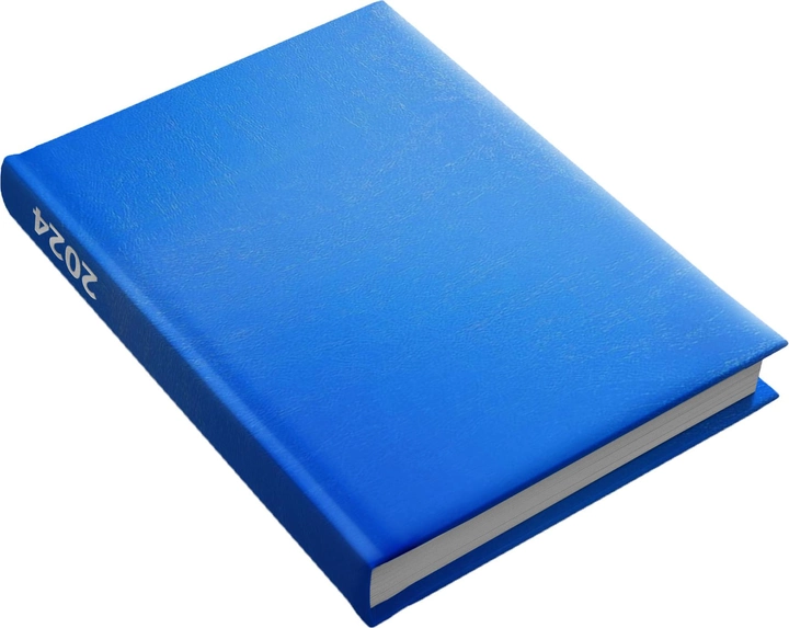 Фото - Ежедневник Щоденник датований Light А6 в асортименті штучна шкіра/поролон А6-ДАТ-Light-352-ББ-Л-1В2815 2024