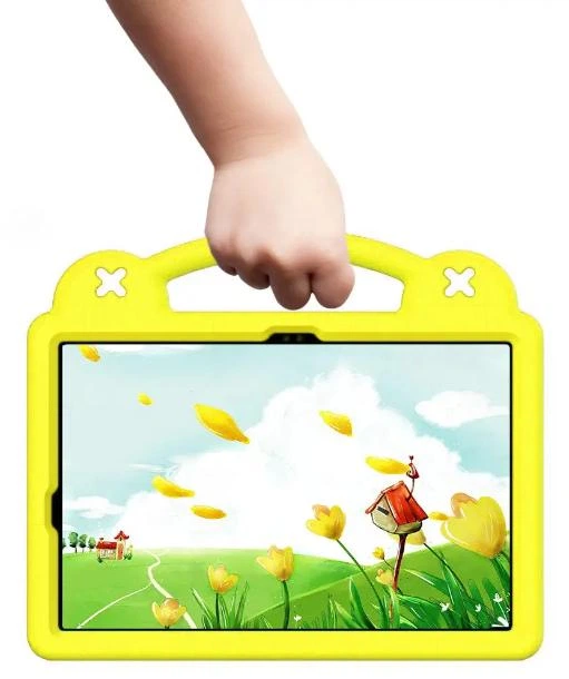 Дитячий чохол Junior Case Tablet на Samsung Galaxy Tab S10 FE Plus (13.1") / жовтий - зображення 2