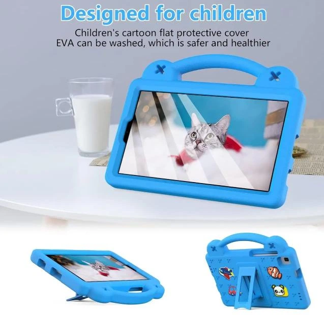 Дитячий чохол Junior Case Tablet на Lenovo Tab M8 (3rd Gen) 8" / TB-8506X / блакитний - зображення 4