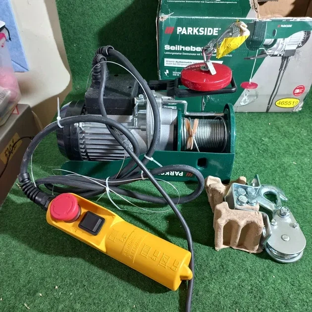 Тельфер електричний Parkside PSZ 250 A2 - Фото 13 Тельфер електричний Parkside PSZ 250 A2 - изображение 13