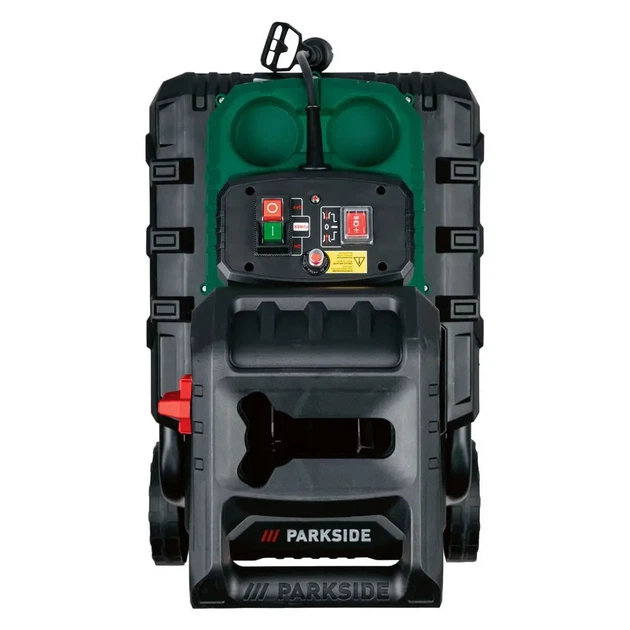 Измельчитель веток фрезерный PARKSIDE PWH 2800 B2 (до 42 мм, 2800 Вт, 60 л, Германия) - изображение 3