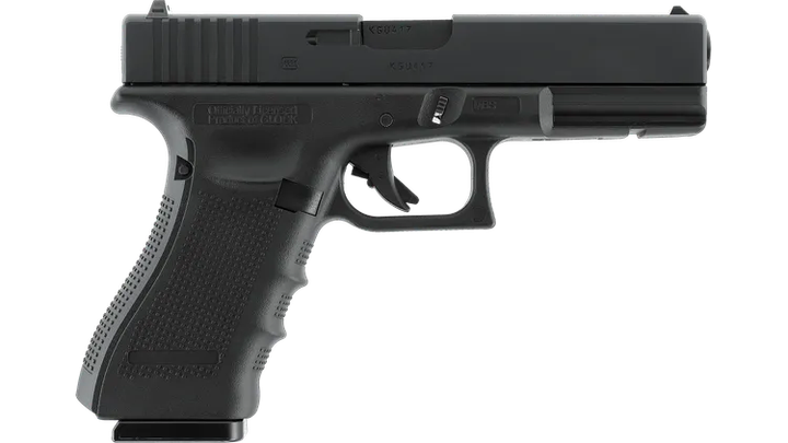 Пневматический пистолет Umarex Glock 17 Gen4 Blowback black, BB (5.8364) - изображение 2