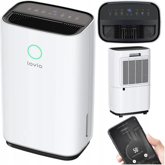 Осушувач повітря Lovio SmartDry Pro LVDE25Y1 - Фото 1 Осушувач повітря Lovio SmartDry Pro LVDE25Y1 - изображение 1