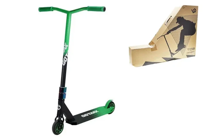 Самокат трюковый Maraton Go TRAX ST PRO 200 GREEN - изображение 2